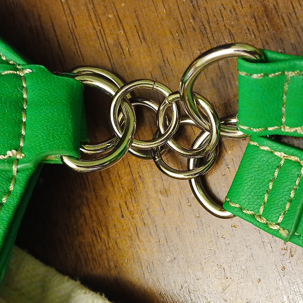 New Kelly Green Women's Handbag 17X4X9 - Picture 7 of 7